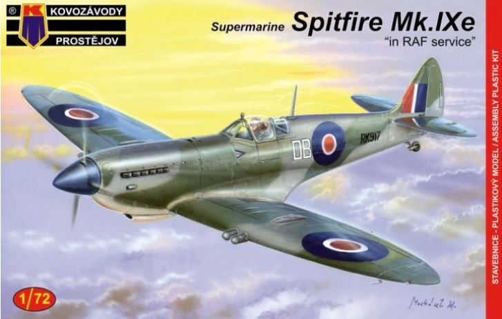 KPM0083  авиация  SUPERMARINE SPITFIRE MK.IXE  (1:72)