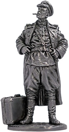 WW2-73  миниатюра  Майор Красной Армии в отпуске 1941-45. СССР