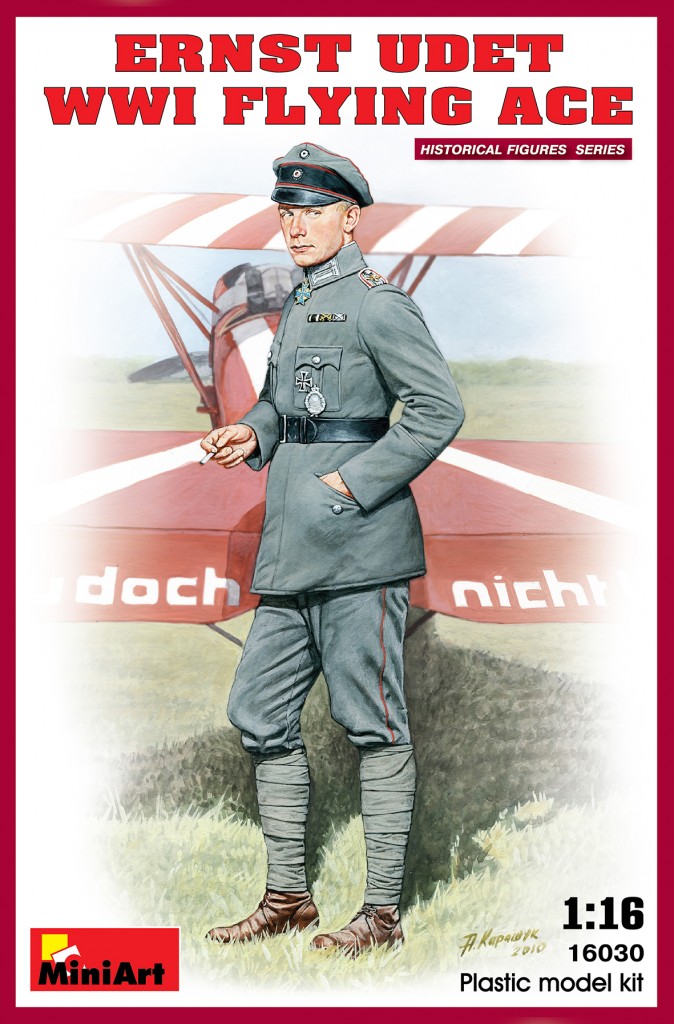 16030  фигуры  ERNST UDET WW I FLYING ACE  (1:16)