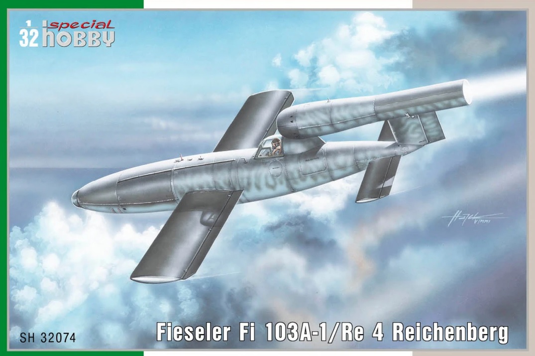 SH32074  авиация  Fieseler Fi 103A-1/Re 4 Reichenberg  (1:32)