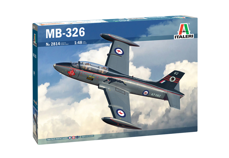 2814  авиация  Aermacchi MB-326  (1:48)