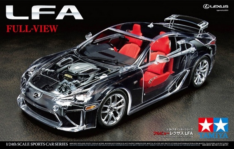 24325  автомобили и мотоциклы  Full View Lexus LFA  (1:24)