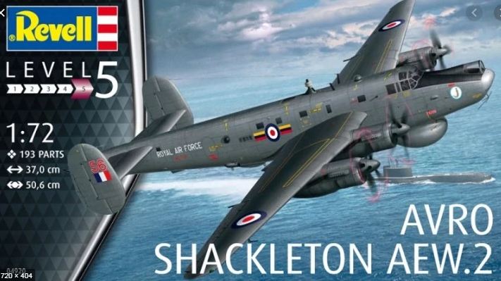 04920N  авиация  Avro Shackleton AEW.2  (1:72)