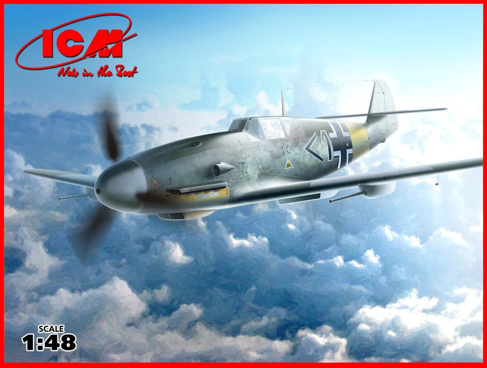 48107  авиация  Bf-109F-4/R6 Германский истребитель II МВ (1:48)