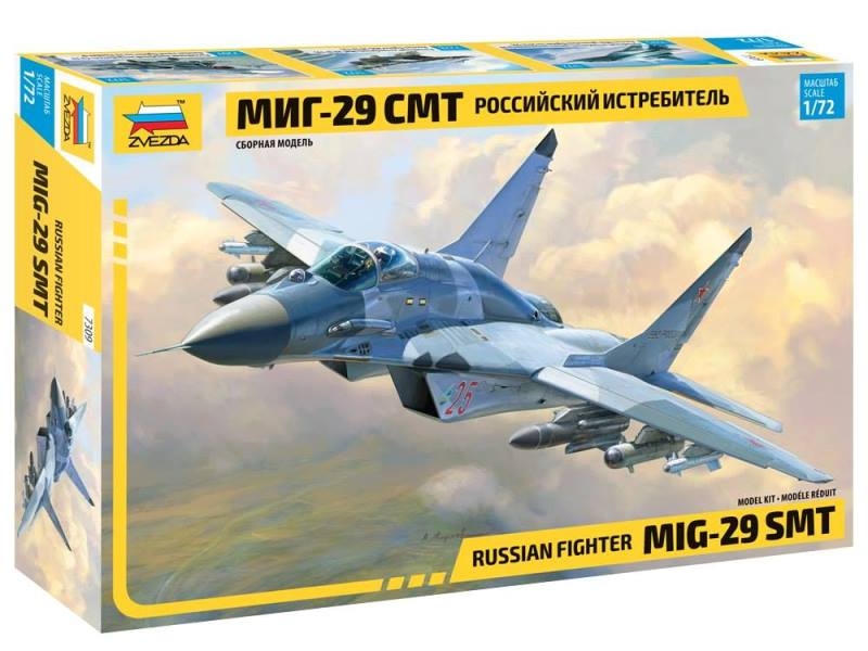 7309  авиация   МиГ-29СМТ Российский истребитель (1:72)