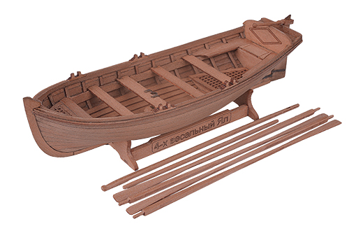 E64106  флот  Ял 4-весельный  (1:64)