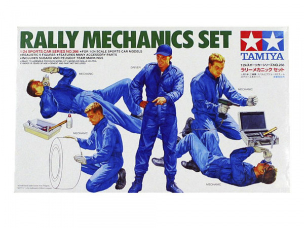24266  фигуры  Rally mechanics set  (1:24)