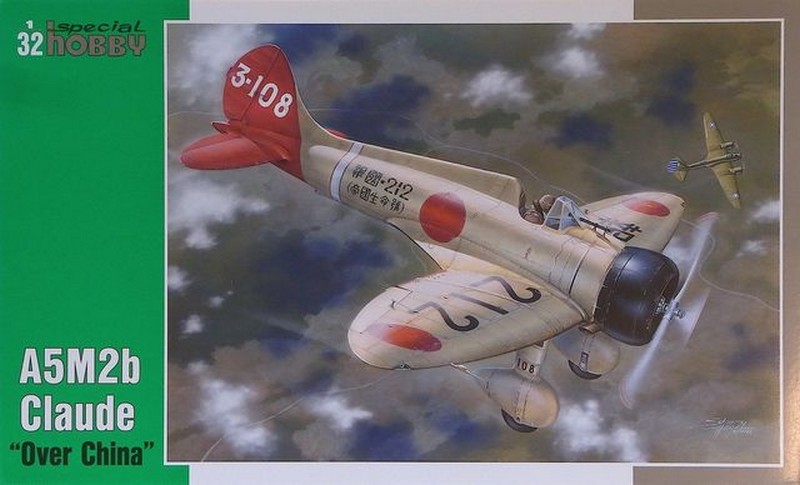 SH32034  авиация  A5M2b Claude over China  (1:32)