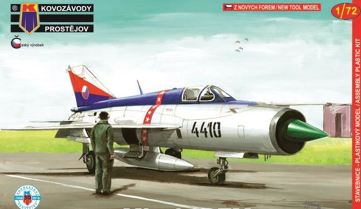 KPM0122  авиация  M-21PFM "Fishbed F"  (1:72)