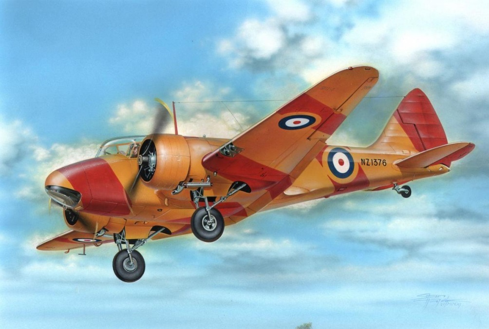 SH48104  авиация  Airspeed Oxford Mk.I/II "Comm.service"  (1:48)