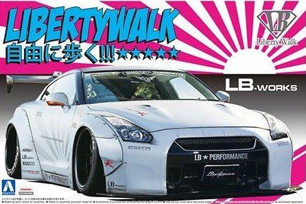 05403  автомобили и мотоциклы  Nissan R35 GT-R LIBERTYWALK  (1:24)