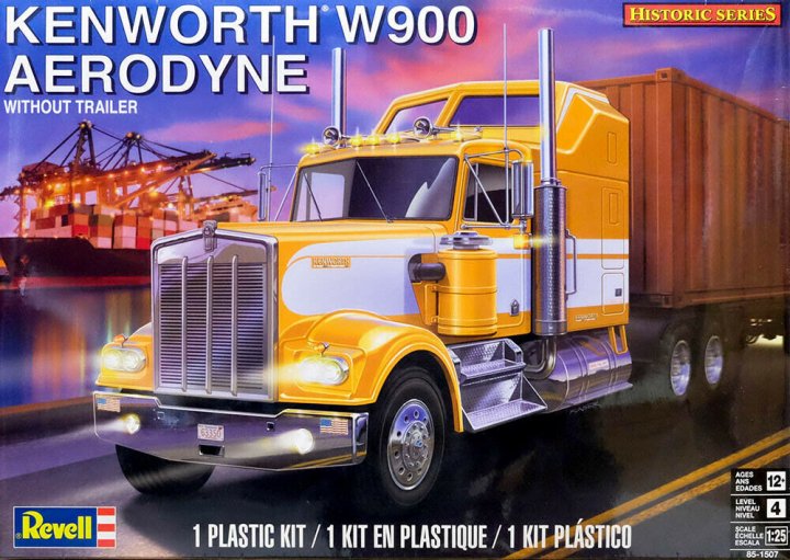 11507  автомобили и мотоциклы  Kenworth W900  (1:25)