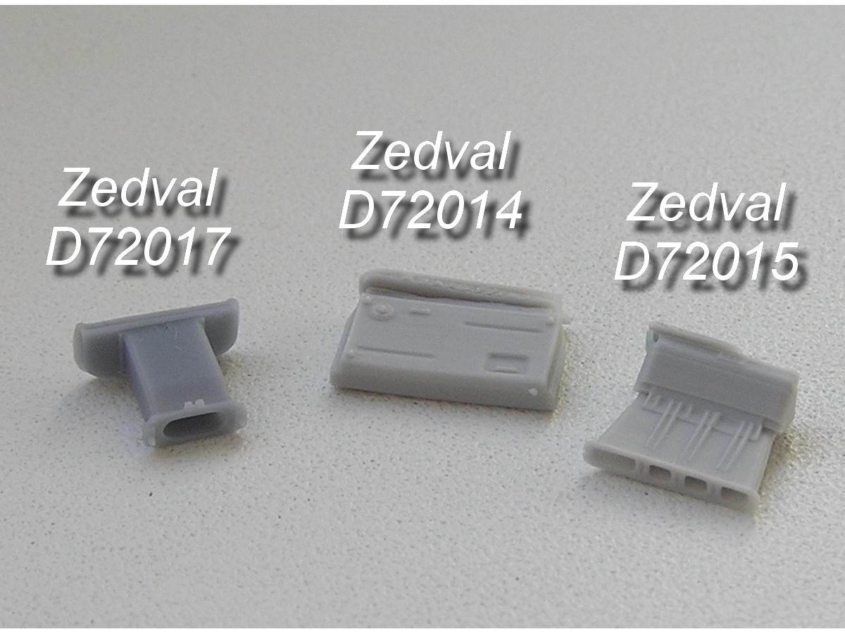 D72014  дополнения из смолы  Масляный бак для Танк-72  (1:72)