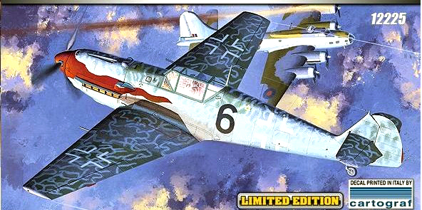 12225  авиация  Мессершмитт BF-109Т-2 (1:48)