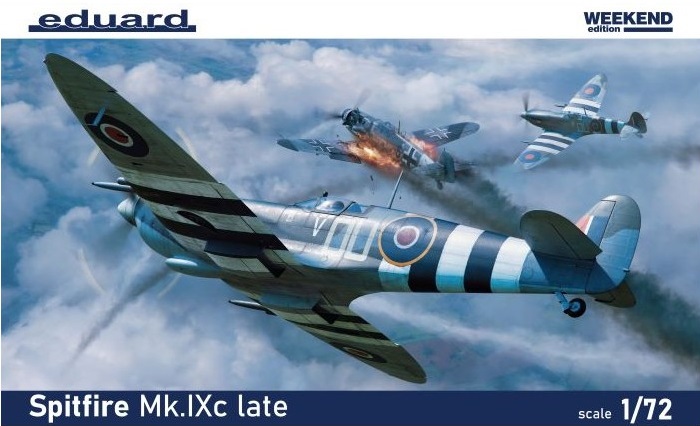 7473  авиация  Spitfire Mk.IXc late  (1:72)