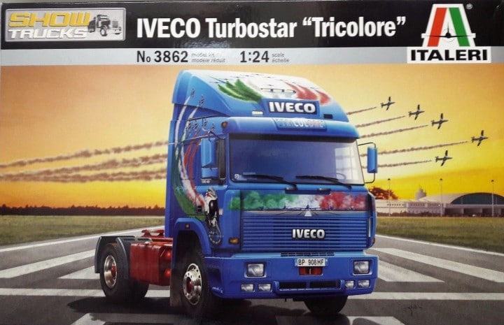 3862  автомобили и мотоциклы  Iveco Turbostar (1:24)