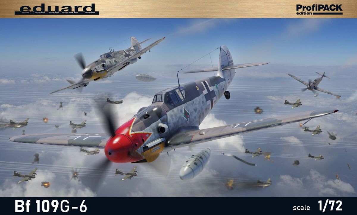 70159  авиация  Bf 109 G-6 ProfiPACK Edition  (1:72)