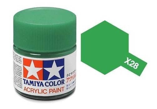 81528  краска  Акрил Х-28 Травянная зеленая