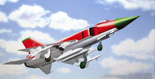 01624  авиация  ОКБ Сухого-15 Flagon-A  (1:72)