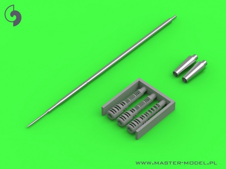 AM-32-071  металлические стволы  Комплект стволов с трубами Пито для М Г-19С (Farmer C)  (1:32)