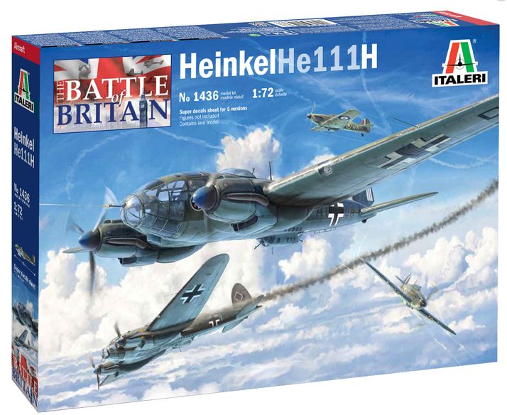 1436  авиация  Heinkel HE-111 H  (1:72)