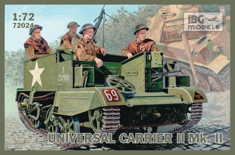 72024IBG  техника и вооружение  British Universal Carrier Mk.II  (1:72)