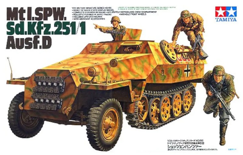 35195  техника и вооружение  БТР Sd.Kfz.251/1 Ausf.D  (1:35)
