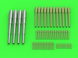 SM-350-086  металлические стволы  вооружение броненосца "Цесаревич" 1904г. (1:350)