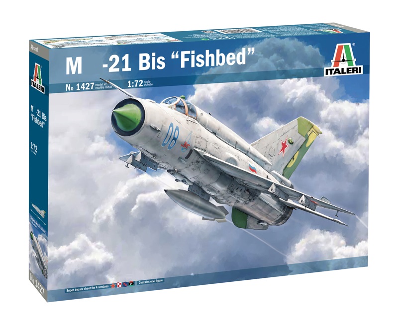 1427  авиация  M-21 Bis ''Fishbed''  (1:72)