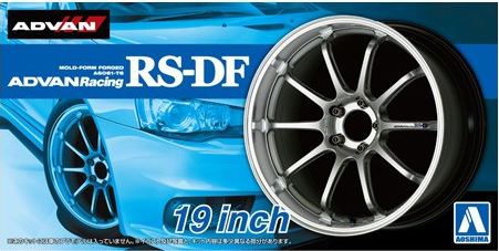 05328  дополнения из пластика  Advan Racing RS-DF 19inch  (1:24)