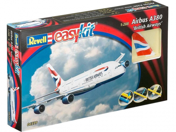 06599  авиация  Airbus A380 British Airways easy kit  (1:288)