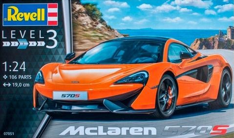 07051  автомобили и мотоциклы  McLaren 570S  (1:24)