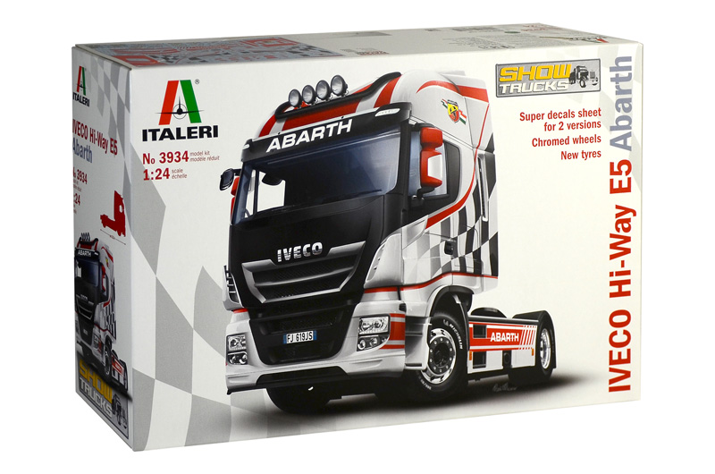3934  автомобили и мотоциклы  Iveco Hi-Way E5 Abarth  (1:24)