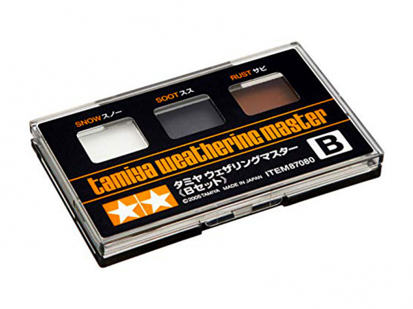 87080  нанесение эффектов  Набор Weathering Master B