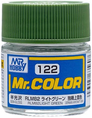 C122  краска 10мл  RLM82 LIGHT GREEN