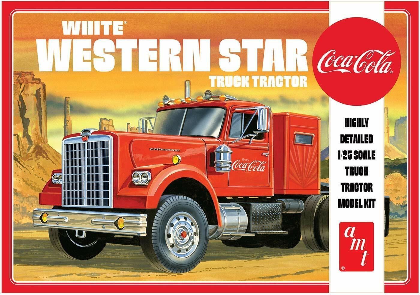 1160  автомобили и мотоциклы  White Western Star Semi Tractor  (1:25)