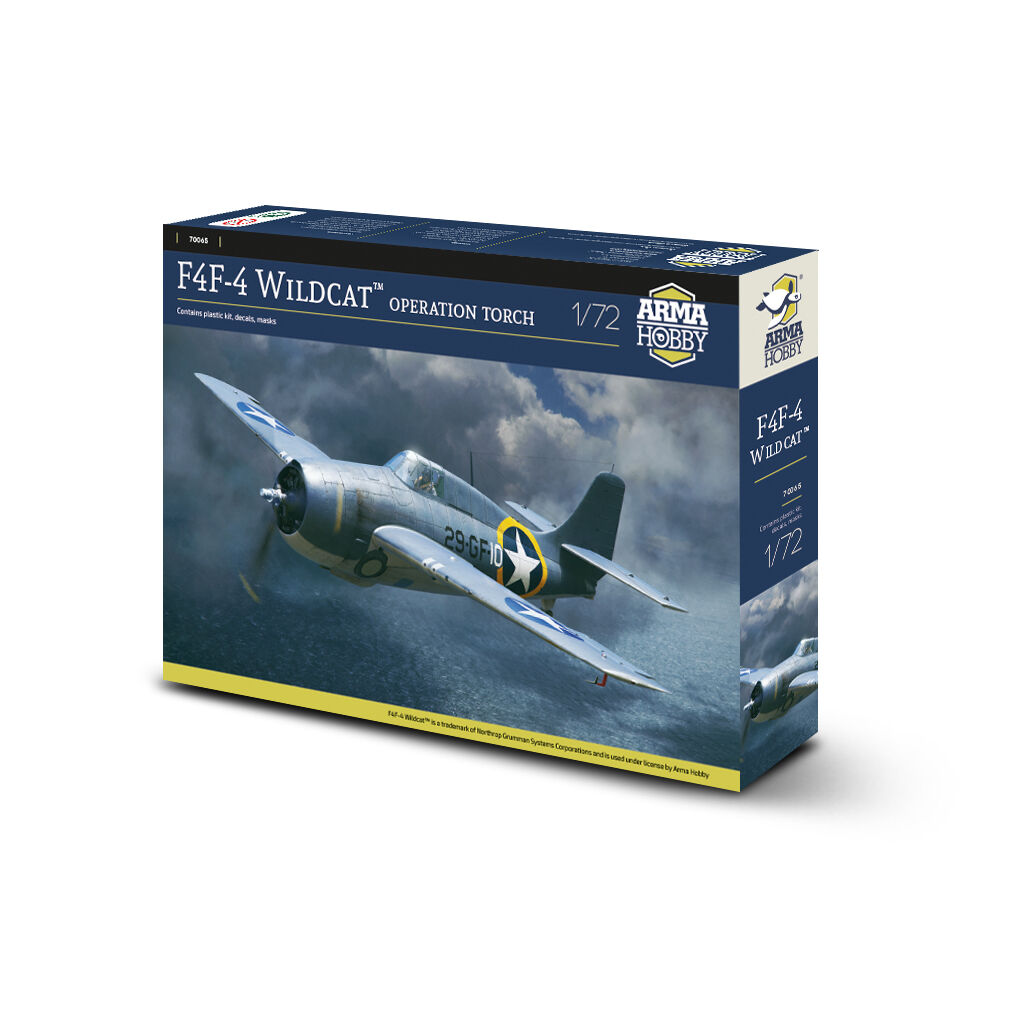 70065  авиация  F4F-4 Wildcat Operation Torch  (1:72)
