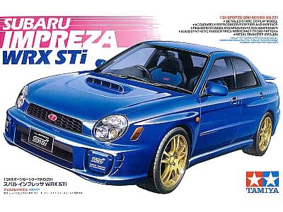 24231  автомобили и мотоциклы  SUBARU IMPREZA WRX STi  (1:24)