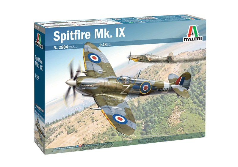 2804  авиация  Spitfire Mk. IX  (1:48)