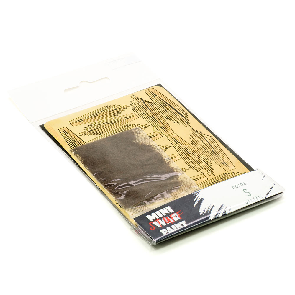 S-096  фототравление  Рогоз, размер S