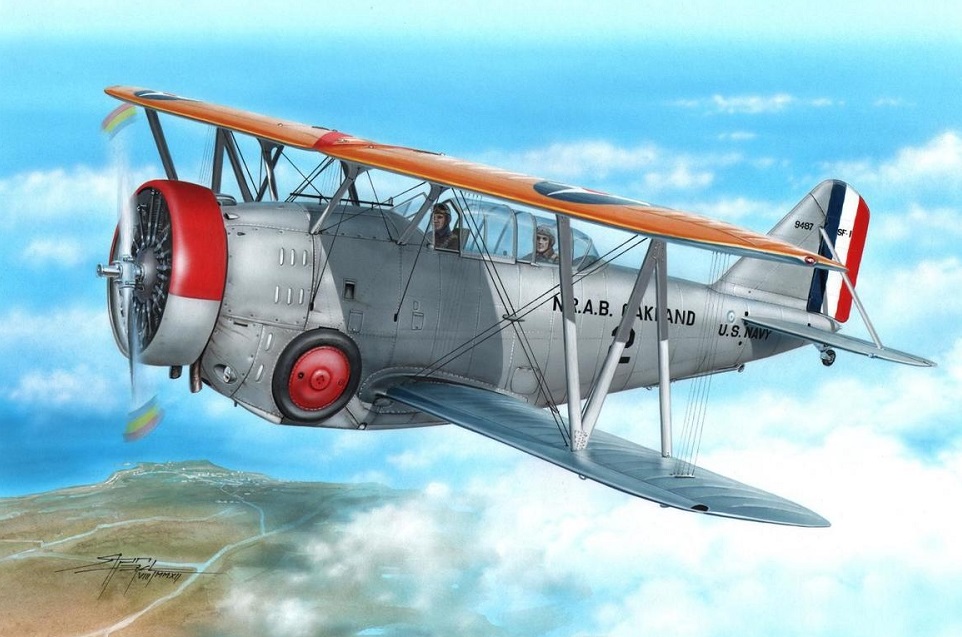 SH72244  авиация  SF-1/FF-2 "US Navy Scout Fighter and Trainer"  (1:72)