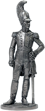 NAP-077  миниатюра  Полковник Лейб-гвардии Драгунского полка. Россия, 1810-15 гг