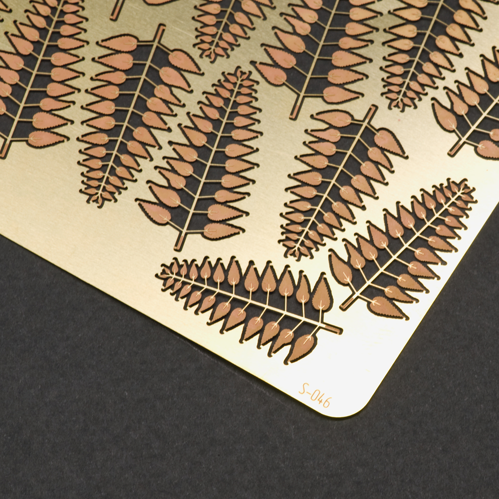 S-046  фототравление  Крапива, размер S