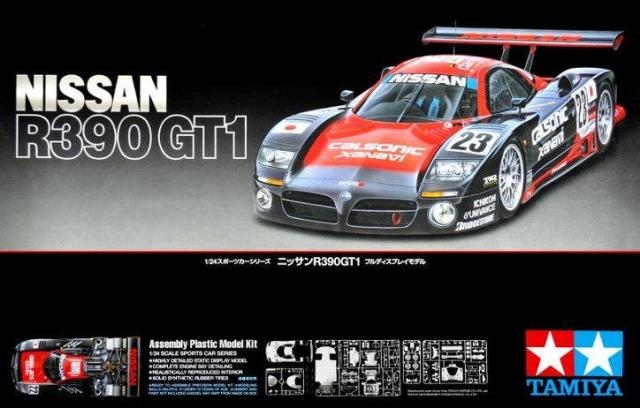 24192  автомобили и мотоциклы  Nissan R390 GT1  (1:24)