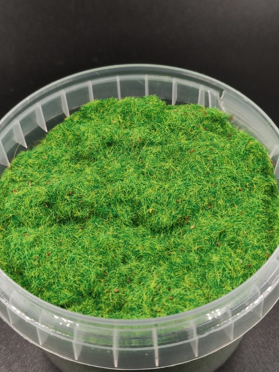 2979  материалы для диорам  Трава жёлто - зелёная , статичная / 2мм /40гр.