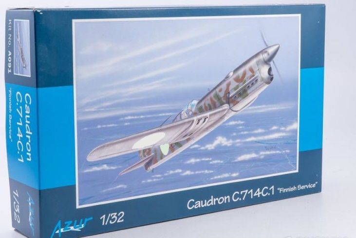 A091  авиация  Caudron C.714C.1 Finnish Service  (1:32)