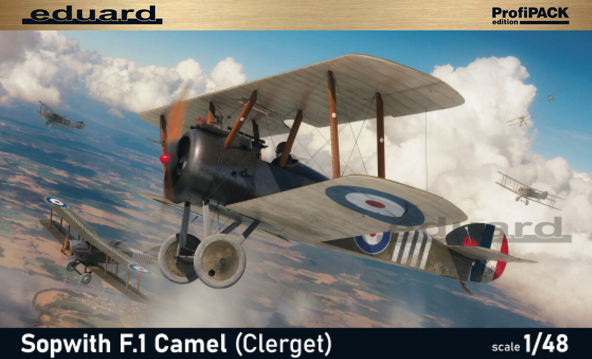 82172  авиация  Sopwith F.1 Camel (Clerget) ProfiPACK  (1:48)