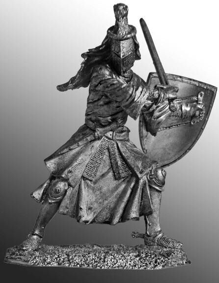 75-07  миниатюра  Европейский Рыцарь, 14 век