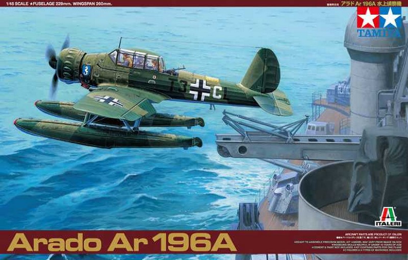 37006  авиация  Arado Ar196A (1:48)