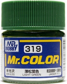 C319  краска 10мл  LIGHT GREEN